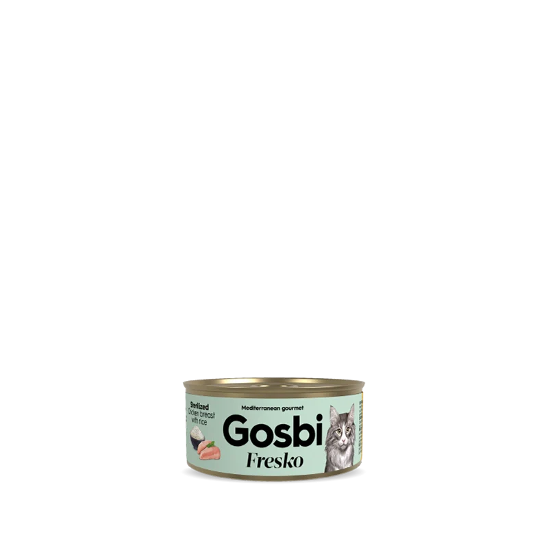 Fresko Cat Sterilized Chicken breast with Rice - foto 1