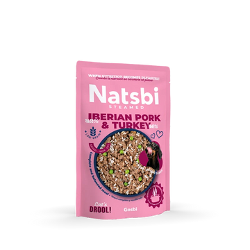 Natsbi Steamed Dog Iberian Pork & Turkey