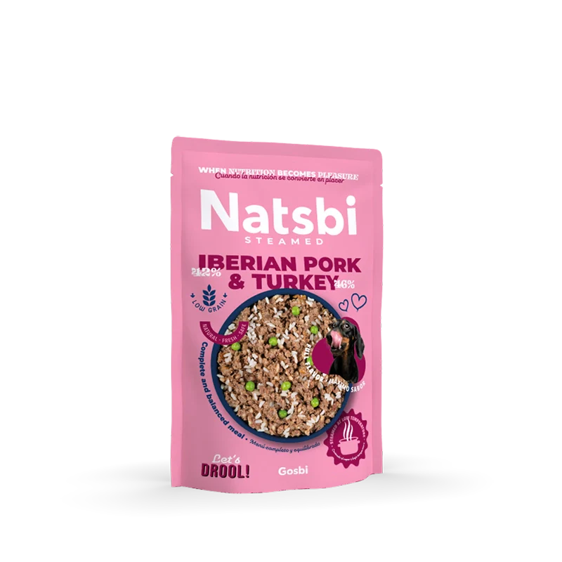 Steamed Dog Iberian Pork & Turkey - foto 1